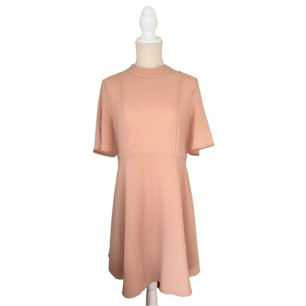 Elegant Peach Dress
